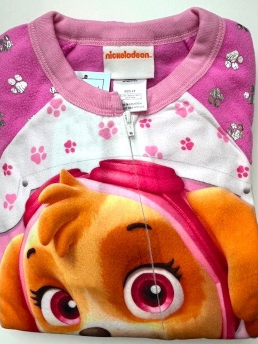Paw Patrol Skye Pink Footed Sleeper / Pajamas